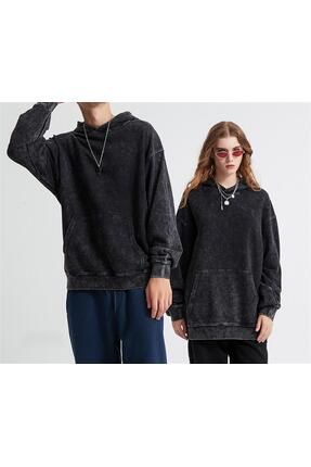 Touz LAGOM MODA Streetwear Vintage Y kamal Unisex Oversize Kapu onlu Sweatshirt Fiyat Yorumlar Trendyol