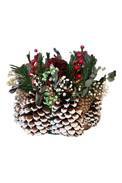 ART PINE NOUA DECORAȚIE DE BĂRĂ DE ANUL NOU, ARTICOL DE DECORARE NATURAL, FĂC...