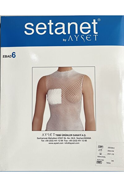 ESM SETANET FİLE BANDAJ NO:6 (GÖVDE VE ÜST BACAK) 25 METRE