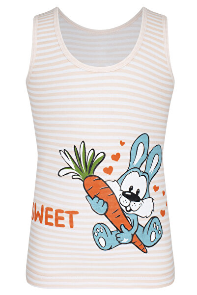 biyokids Girls Cute Animals Children's Undershirt 5 Pack BYO3486