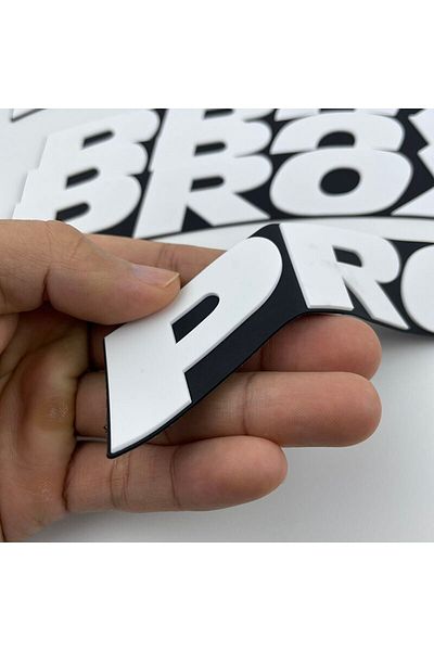 bombtire Tire Lettering Toyo Tires Proxes Large size 3.2 cm Original Rubber 8 Pieces Best Quality