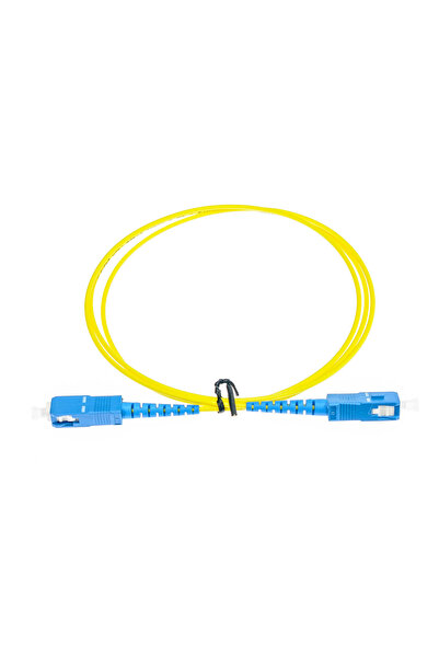 RUBU Fiber Optik Kablo 10 Metre Sc-sc Sm Simplex 2.0mm Os2 Ev-ofis Internet B...