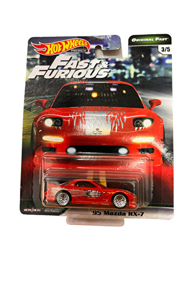 HOT WHEELS Mazda Rx 7 ( Fast & Furıous ) 1.64 ölçek