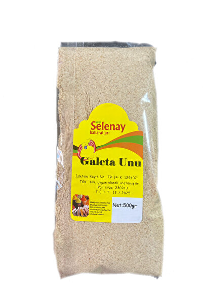 Yeşil Selenay Galeta unu 500 Gr