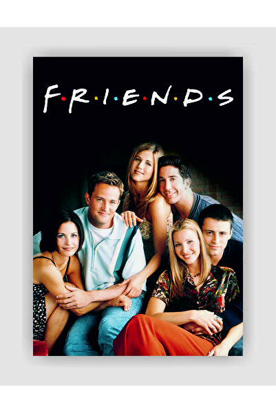 fırsatlar diyarı Friends Dizi Duvar Posteri - Kalın Kağıt - Çerçevesiz