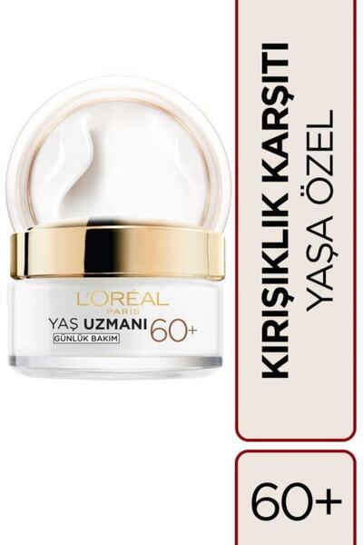 L'Oreal Paris Kırışıklık Karşıtı Besleyici Yaş Uzmanı 60+ Krem 50 ml