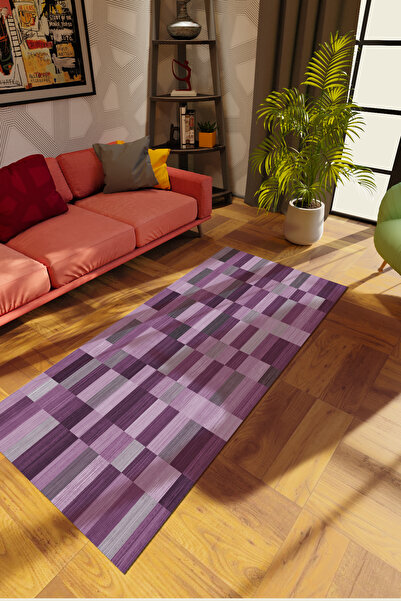 10 Post Online Modern Patchwork Gülkkurusu Dijital Baskı Halı