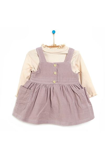 ebebek Hello Baby HelloBaby Baby Girl Velvet Gilet-Sweatshirt