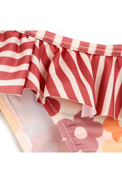 NEOPY Retro Çiçek Etekli Bikini Altı Kız Bebek
