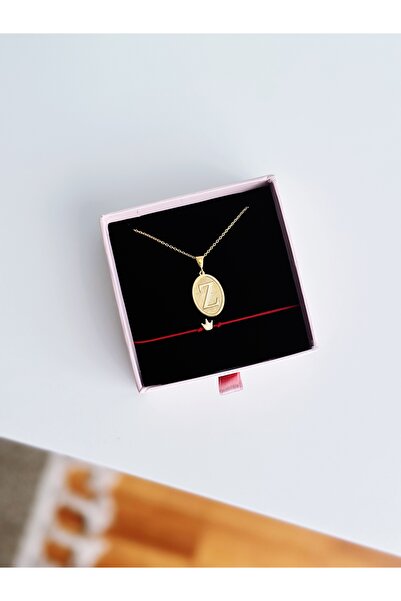 minimojewels Plaka Harf Kolye 925 Ayar Gümüş | Tüm Harfler Mevcut
