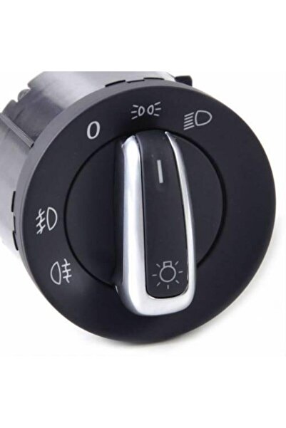 AUTOSHAUS Vw Caddy 3 Transporter T6 Golf Jetta Scırocco Far Anahtarı Kromlu 3...