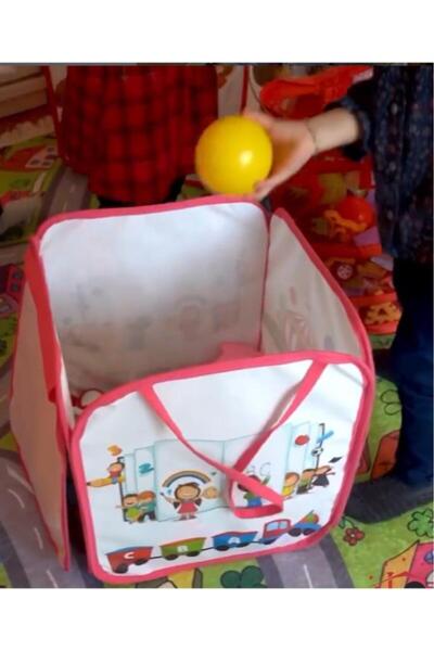 Flosoft Oyuncak Saklama Sepeti, Kirli Çamaşır Saklama Sepeti Organizer Düzenleyici