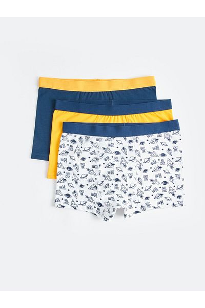 LC Waikiki 3-Piece Printed Boxer Set for Boy