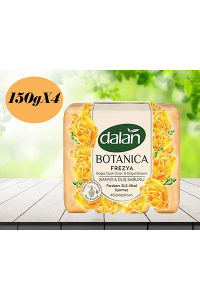 Dalan Botanica Freesia Bath & Shower Soap 150 g X 4