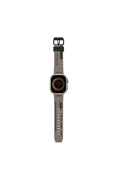 Skinarma Watch Ultra Akıllı Saat Kordonu 49mm Kordon Shokku Strap Kayış Kahve...