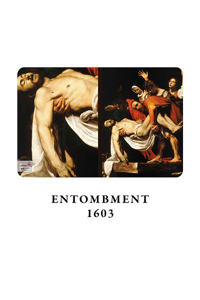 retronote Σετ σημειωματάριων Caravaggio 4 τεμαχίων 4 - Saints Series II - Χωρίς γραμμή - 64 Σελίδες - 14x21cm