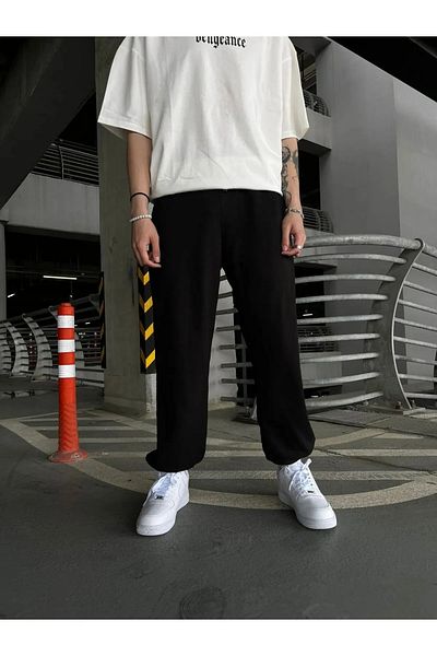 Gofeel Harajuku Tech 3 Thread Oversize Streetwear Sweatpants