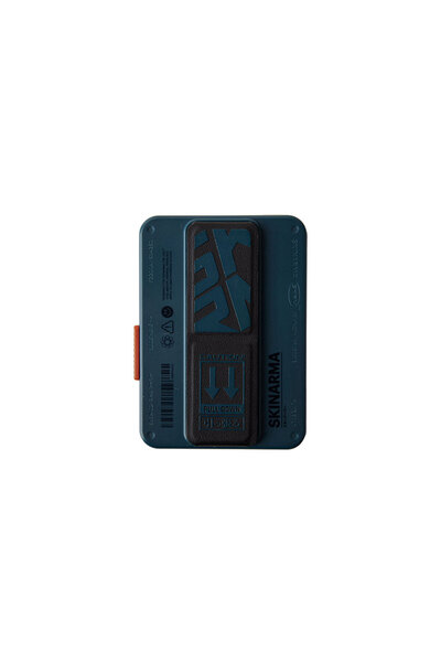 Skinarma Standlı Pu Deri Kartlık Spunk Serisi Standlı Kimlik&ehliyet&kredi Kartı Kartlığı Mavi-mavi