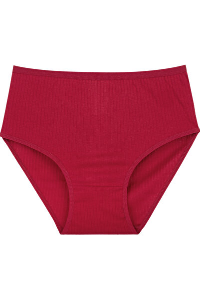 Humaone Pachet de 10 chiloți din țesătură cu șnur cu talie înaltă, 100% bumbac