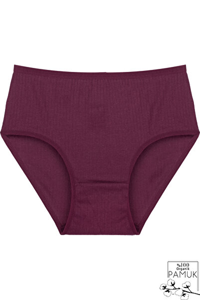 Humaone Pachet de 8 chiloți bato cu nervuri cu talie înaltă mixte Bt2-e2