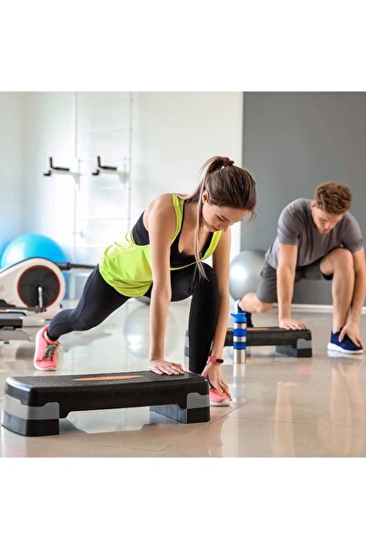SLİPT CKSpor 2-степенна регулируема фитнес стъпка за упражнения