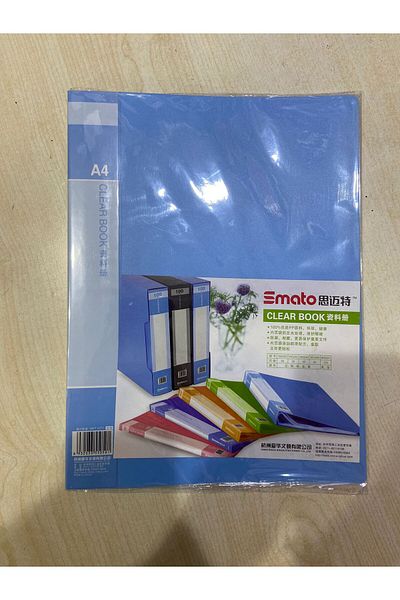 Smato Presentation File 20 Pieces Blue (Price for 4 Pieces)