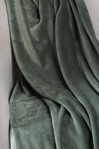 Karaca Home Fiona Khaki Welsoft TV Blanket