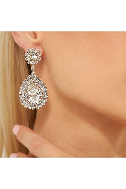 Flaner Paris Aksesuar Damla stone choker set