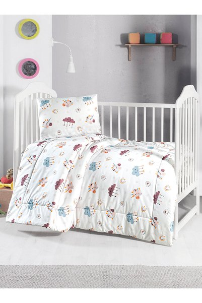 Menderes Home طقم غطاء لحاف للأطفال من Ranforce Cloud - Lanotte
