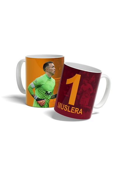 OFFSIDE Muslera - Yellow Red Printed Mug