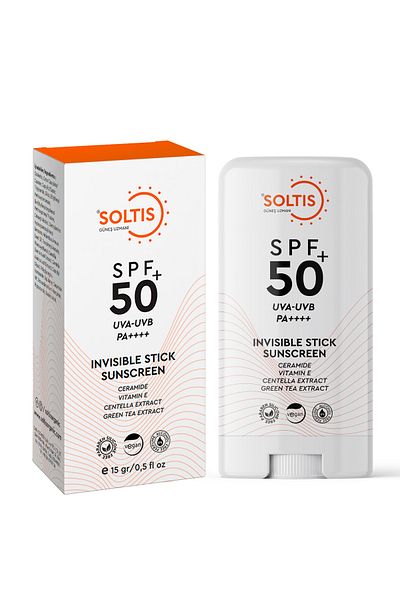 Soltis SPF50+ Pa++++ 15 Gr Transparent Stick Sunscreen