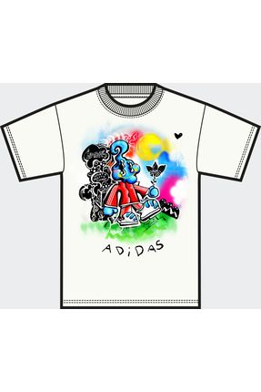 Adidas graffiti store t shirt