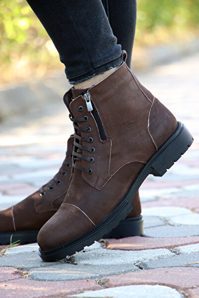 M.P. M.P. 232-4241 Kaymaz Taban Fermuarlı Hakiki Deri Erkek Bot