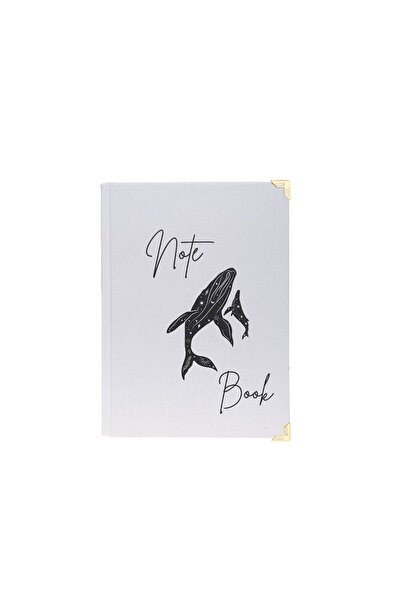 Savia Defter - Notebook - Black Whale