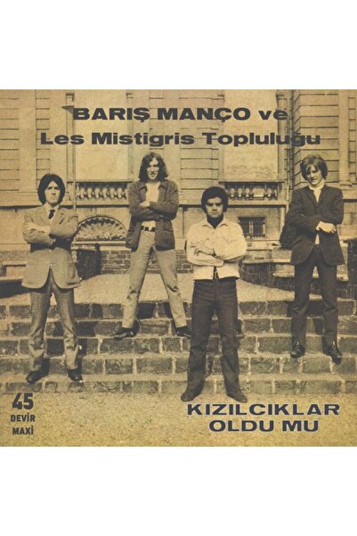 Vinylium Zone Barış Manço Ve Les Mistigris Topluluğu ?– Kızılcıklar Oldu Mu Vinyl, 12", 45 RPM, EP Plak