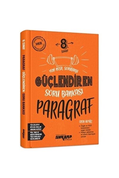 kitabın başkenti ankara yayıncılık Ankara Yayınları 8. Sınıf Paragraf Güçlend...