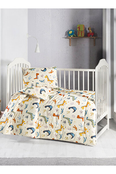 Menderes Home Lanotte Ranforce Bebe Yorgan+Yastık Kılıfı Dinazor