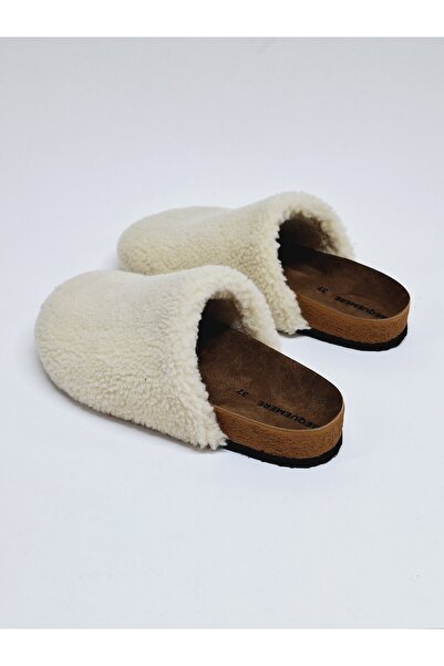 Bequemere Closed Toe Fur Daily Use Orthopedic Women's Slippers