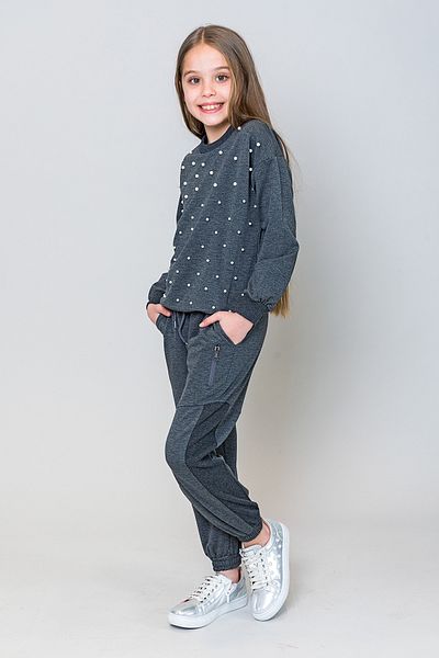 incity Pantaloni de sport Jogger cu fermoar pentru fete
