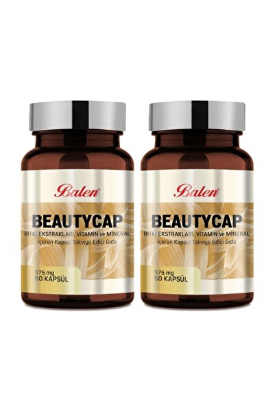 Balen Beautycap Hidrolize Kolajen Biotin Içeren 60 Kapsül X 2 Kutu