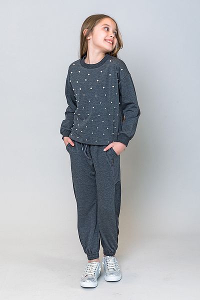 incity Pantaloni de sport Jogger cu fermoar pentru fete
