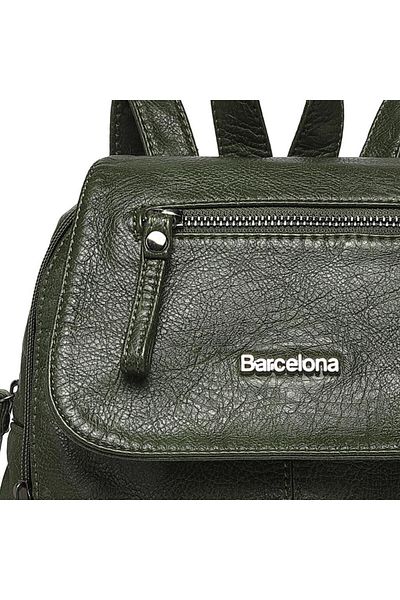 BARCELONA 21K Wash Leather Medium Size Women's Backpack 21-K Barcelona 1675