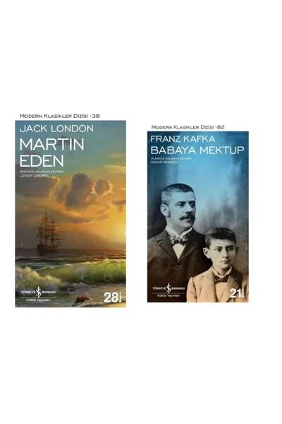 TÜRKİYE İŞ BANKASI KÜLTÜR YAYINLARI martin eden jack london - babaya mektup franz kafka
