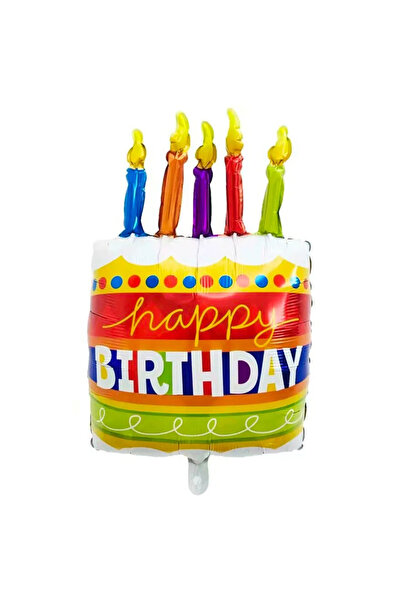 party mix Cake Foil Balloon Happy Birthday Foil Balloon