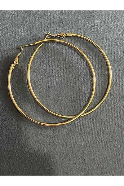 NG JEWELRY Steel Large Size Ring Earring