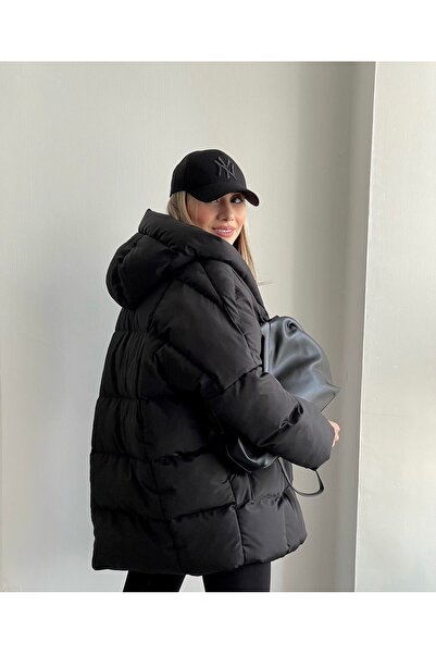 La Querta Φουσκωτό Oversize Παλτό Puffer Bat