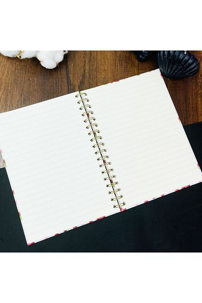 hediyeofisi دفتر ملاحظات حلزوني غير مبطن بتصميم I Know What