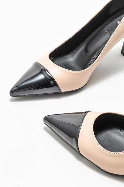 Elle Shoes Naturel Kadın Stiletto