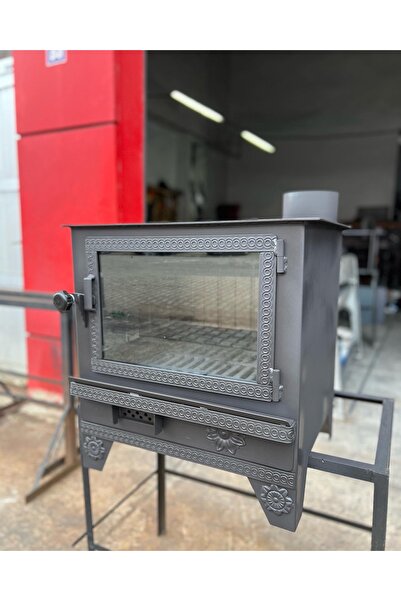 ÖRNEK KUZİNE Şömine Soba Taşlı Döküm