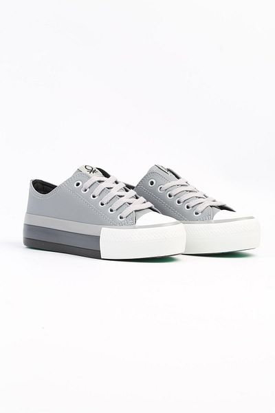 Benetton ® |   BN-31121 - 3114 Gri - Pantofi sport pentru damă